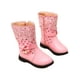 thumbnail image 1 of UKAP Botas de nieve para niñas Zapatos de invierno antideslizantes para exteriores Botas cálidas, 1 of 3