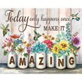 thumbnail image 1 of Diamond Painting (DB1211) DIY Mosaico Amazing Sentence Square Resin Kit (A2542) 20X30cm FLhrweasw Nuevo, 1 of 1