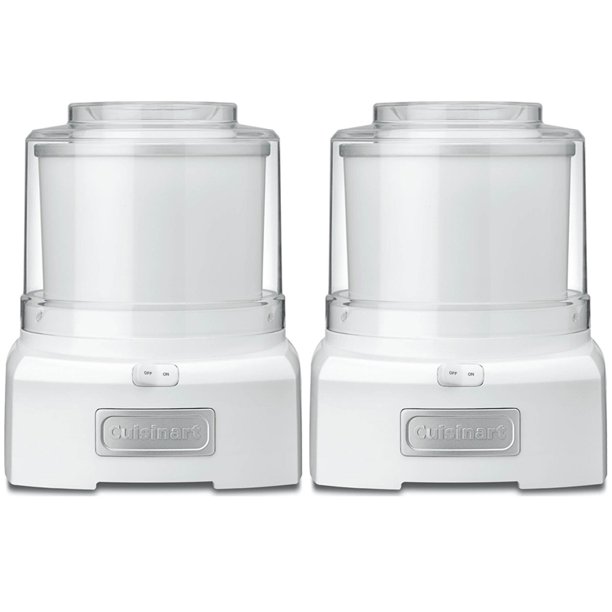 Cuisinart ICE21P1 Frozen YogurtIce Cream & Sorbet Maker 2 Pack