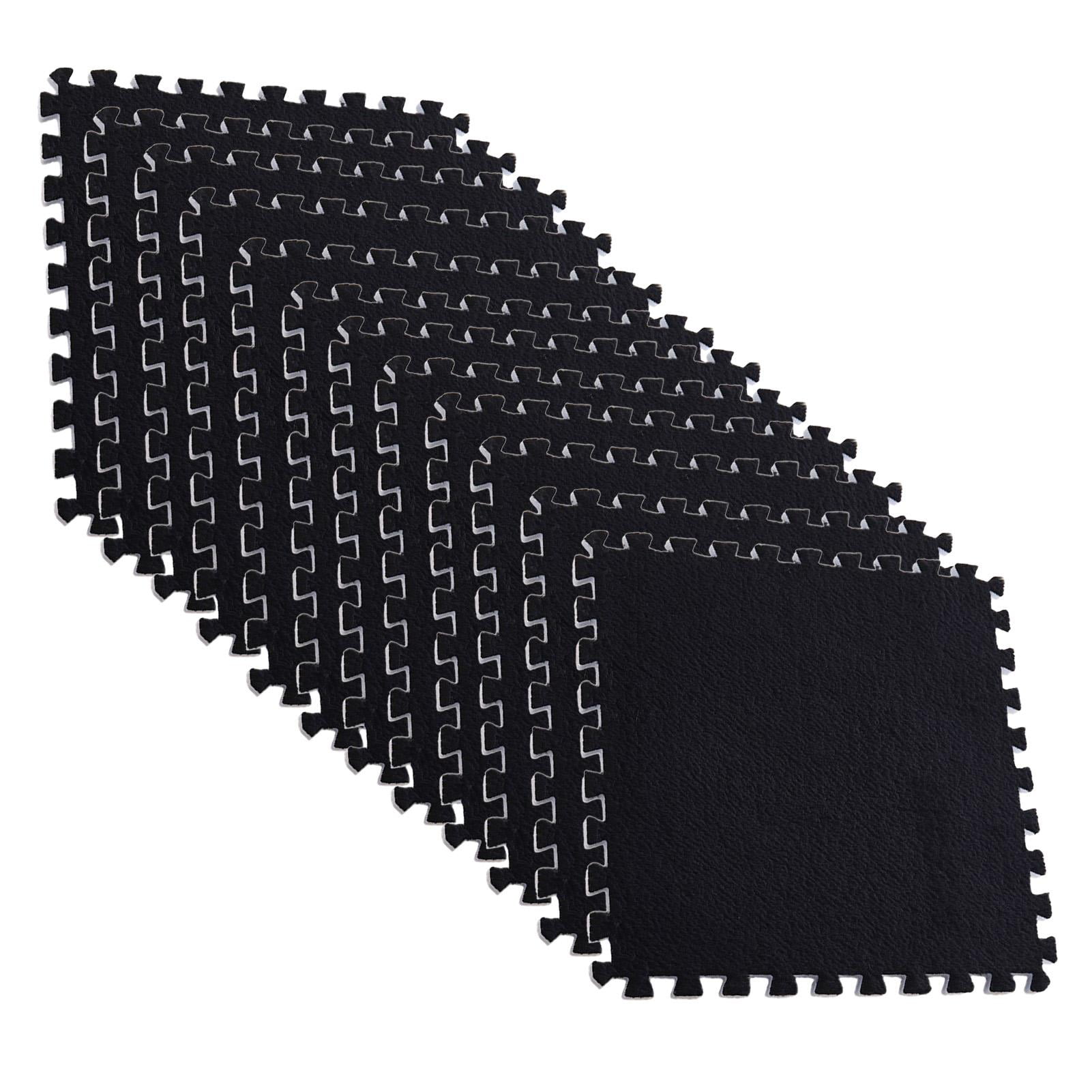 ankishi 12PCS Gym Floor Mat Ultrathick Durable Stitching Mat