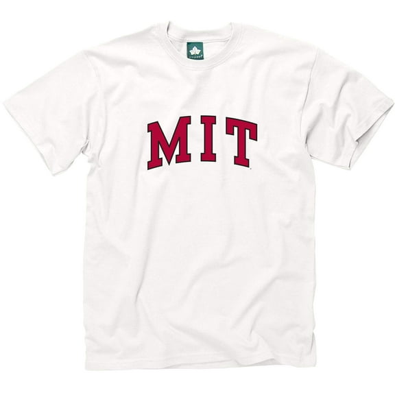 Ivysport MIT University Short-Sleeve T-Shirt, Classic, White, Medium