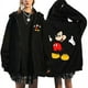 thumbnail image 3 of Sudadera con capucha de Mickey Mouse para mujer, chaqueta de manga larga con cremallera de gran tamaño, productos de Disney, otoño e invierno, novedad de 2024, 3 of 5