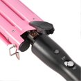 thumbnail image 4 of Tourmaline Ceramic Temperature Adjustable Triple Pipe Hair Curler Hair Curling Iron 110‑ (20mm), 4 of 4