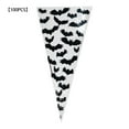 thumbnail image 3 of Guardoinrt 100Pcs Mini Cone Shaped Plastic Cellophane Bag Sweet Candy Party Decor Gift Bags Bat style, 3 of 6