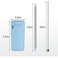 thumbnail image 4 of Pailles en Acier Inoxydable Réutilisables, Paille Pliable Sans BPA pour Enfants et Adultes, Inox, 4 of 5