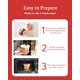 thumbnail image 4 of Topokki (Hot, 4.5oz, Pack of 2) - Korean Street Food with Glass Noodles and Rice Cake | Deliciously Spicy Flavor Authentic Tteokbokki | Easy to Make – Ready in 4 Minutes, 4 of 5