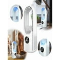 thumbnail image 6 of Rechargeable Portable Mini Air Conditioner - Bladeless Evaporative Cooler, 6-Speed Quiet USB-Powered | Personal Desktop & Travel Use,White, 6 of 7