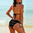 thumbnail image 2 of Kamala Harris 2020 Vintage Style Women's Bikini V Neck Swimsuit Set 2 Piece Over Size Bathing Suit Side Triangle Bathing Suit, 2 of 9
