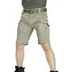 thumbnail image 2 of pstuiky Pantalones cortos deportivos para hombre, Pantalones cortos cargo cómodos con cintura elástica y bolsillos a la moda para hombre, de verano, informales, lisos, 2 of 9