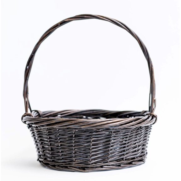 Dark Tone With Handle Basket