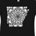 thumbnail image 4 of Inktastic Arkansas Silhouette Mandala Boys or Girls Toddler T-Shirt, 4 of 5