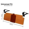 thumbnail image 2 of Car Sun Visor Day Night Night Extension Anti-Glare Night Extension Stable Windshield Sunshade Safety Professional Interior Accessory Driver Passenger, 2 of 9