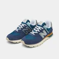thumbnail image 3 of NEW BALANCE 574 MEN's CASUAL SHOE NATURAL INDIGO - MOUTAIN TEAL AUTHENTIC NEW US, 3 of 6