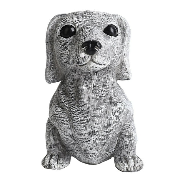 resin dog statues