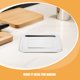 thumbnail image 3 of unbranded Multiusos Para De Acero Inoxidable Con Amplio Espacio Para, 3 of 8