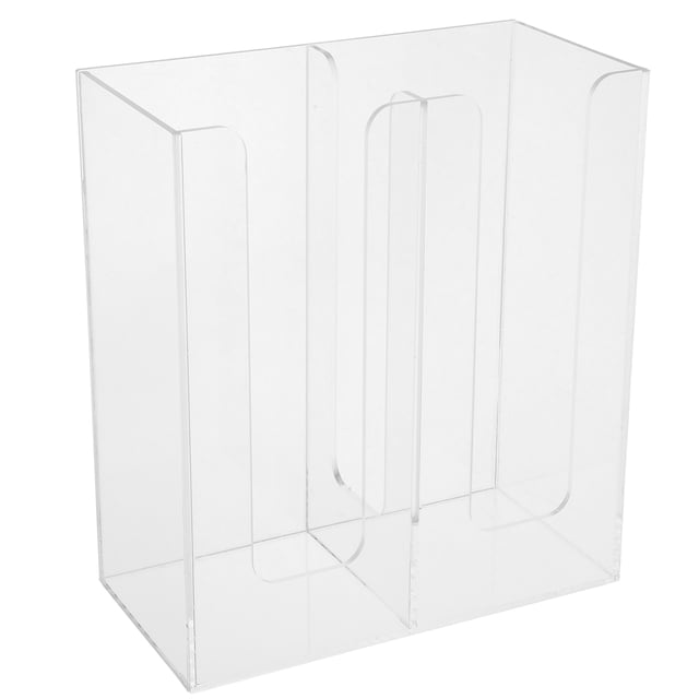Miangastore Acrylic Paper Cup Holder Desktop Disposable Cup Holder Paper Cups Organizer