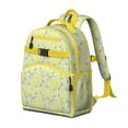 thumbnail image 2 of Bright Yellow Lemon Lover Backpack - Adjustable Breathable Travel Daypack for Teens & Commuters, 2 of 5
