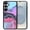 Colorful Marble, variant on WIRESTER Shockproof Soft Rubber Cover Case for Samsung Galaxy S25 6.2" 2025, Cream Stone Marble