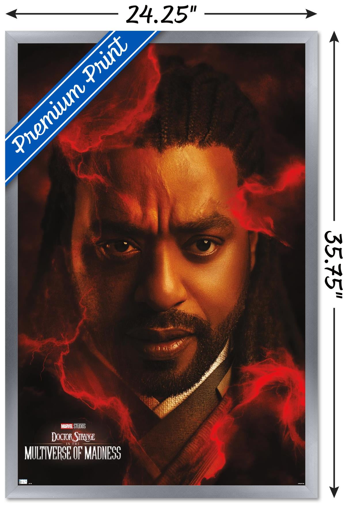 Marvel Doctor Strange in the Multiverse of Madness - Baron Mordo One Sheet Wall Poster, 22.375" x 34" Framed