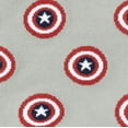 thumbnail image 3 of Captain America Gray Ankle Socks, 3 of 3