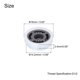 thumbnail image 2 of Uxcell G1/2 POM Limitador de flujo reductor de agua para cabezal de ducha 10 Pcs 3.0pgm Gris 0.56 x 0.54 pulgadas, 2 of 5