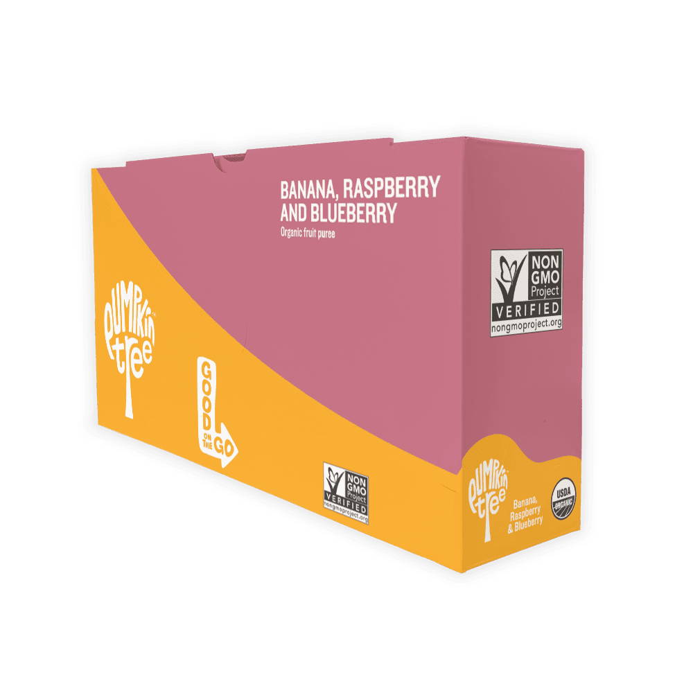 Peter Rabbit Organics Banana Raspberry & Blueberry Fruit Snack 4 oz Squeeze Pouch (pack of 10)