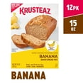 Krusteaz Banana Quick Bread AIF4 Mix, Made with Real Bananas, 15.0 oz