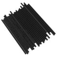 thumbnail image 3 of Shisuyan 200pcs Disposable Paper Straws Cocktail Straws Drinking Straws (Black), 3 of 8