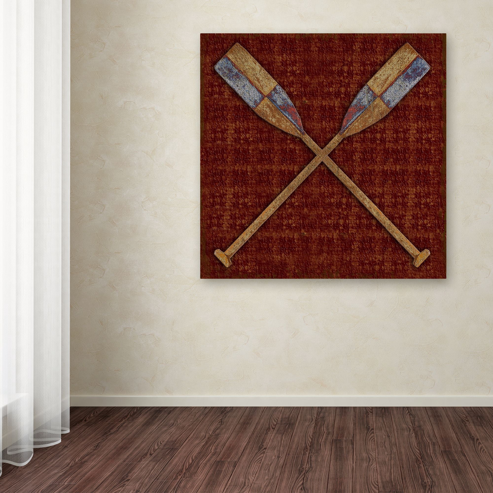 Trademark Fine Art 'Wilderness Lodge 3' Canvas Art by Jean Plout