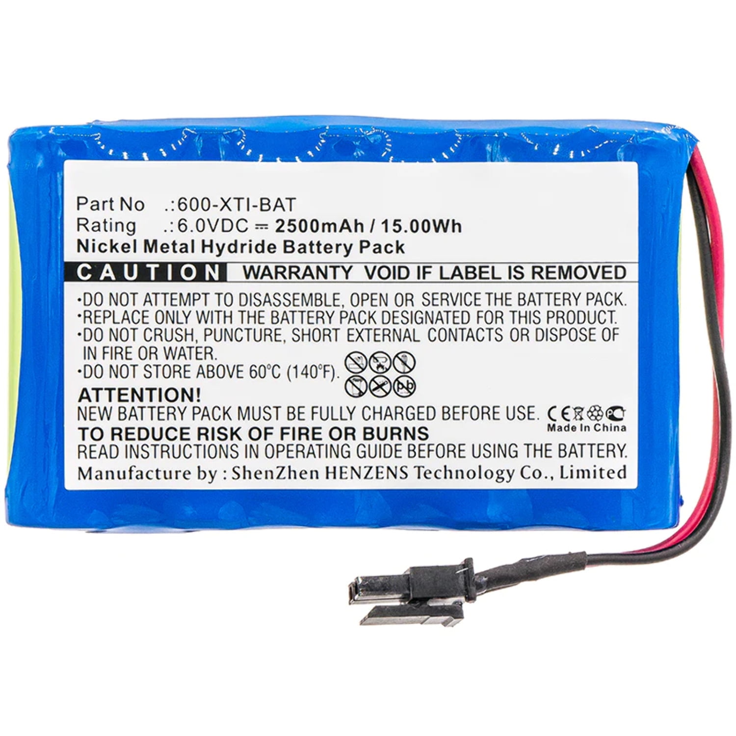 Batteries N Accessories BNAWBH8505 Alarm System Battery NiMH, 6V, 2500mAh, Ultra High