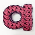 thumbnail image 1 of Sassy Shaylee Letter Pillow "A", Throw Pillow, Novelty, Graphic Print, Small, Black, Purple, Kids, 1 of 4