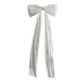 thumbnail image 3 of Gytml 19.69x 70.87 Inches Christmas Extra Large Satin Bows Christmas Tree Topper Decorations Giant Xmas Tree Toppers Bows for Home Wreath Wall Birthday Wedding Engagement Party Decor(White), 3 of 5