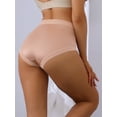 thumbnail image 2 of Unique Bargains Women's Full Coverage Mid-Waisted Briefs Underwear Small Light Pink, 2 of 6