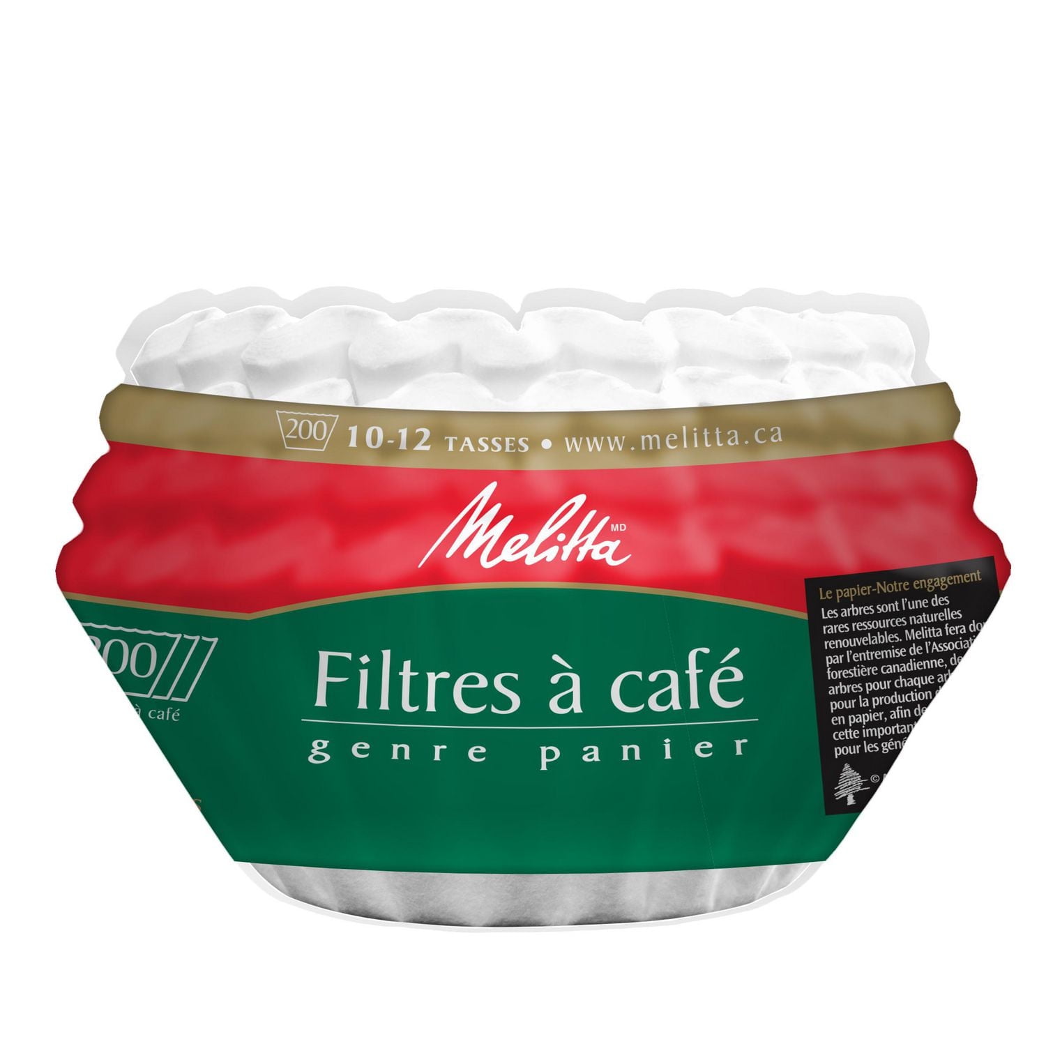 Melitta Basket Coffee Filters -  10-12 Cups