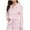 N196-Pink, variant on NAFUU Womens Robes Soft Cozy Bathrobe Comfortable Stylish Autumn Winter Thickened Flannel Robe Elegant Bathrobes Sleepwear Cozy Loungewear Soft Xmas Pajamas