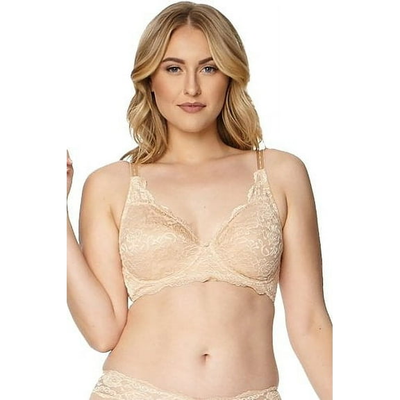 QT Intimates Lace Underwired Bra with No Padding 5554Q