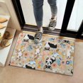 thumbnail image 2 of Corgi Dog and Flower Florals Door Rugs,Washable Non Slip Door Mats Indoor,Decorative Door Mats,Entry Mat Indoor for Entrance,Bedroom,Kitchen,Bathroom,16"x24", 2 of 6