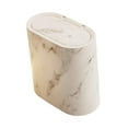 thumbnail image 3 of Contenedor de basura con tapa sellada, cesto de basura para reciclaje, bote de basura de cocina para blanco, 3 of 9