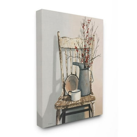 Stupell Home Décor Vintage Rustic Things, Neutral Painting Canvas Wall Art By Cecile Baird