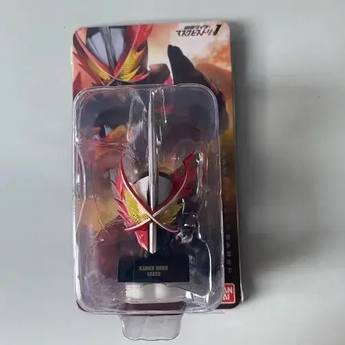 Action Figure CANDY TOY Kamen Rider Mini Avatar MASK HISTORY OOO W BUILD Rider Anime Model Ornament Box Toys