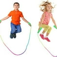 thumbnail image 3 of Skipping Ropes Kids, Jump Rope for Kids with Wooden Handle Adjustable Cotton Braided Jumping Ropes, 3 of 5