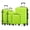 Lime Green, variant on 4 Piece Luggage Set 16/20/24/28 inch Hardside Lightweight Suitcase with Spinner Wheels (Rose Red)