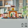 thumbnail image 4 of LEGO NINJAGO Ninja Spinjitzu Temple Building Toy Playset - Pretend Play Preschool Ninja Toy for Kids, Boys and Girls, Ages 4+ - with 4 Minifigures - Gift Idea for Birthdays - 71831, 4 of 6