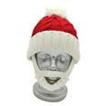 thumbnail image 4 of Gorro de punto navideño, gorro suave para disfraz navideño, gorro de Papá Noel para disfrazarse Niño, 4 of 7