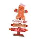 thumbnail image 5 of Decoración de escritorio de madera para árbol de Navidad, pequeña placa decorativa para estante y Estilo C, 5 of 9