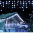 thumbnail image 1 of Decoración de Navidad 2023 Led Luces de carámbano al aire libre Año Nuevo 2024 Fairy Light Street Garland en la casa Droop 0.5 / 0.6 / 0.7M Festón impermeable para Navidad / Navidad / Boda / Decoració, 1 of 4