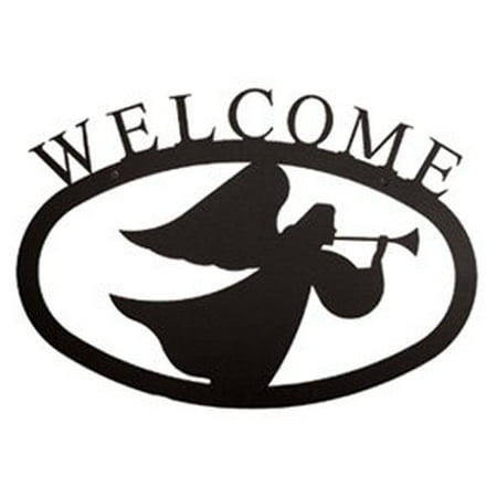 WEL-48-S Angel Welcome Sign Small