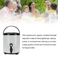 thumbnail image 4 of Dispensador de Bebidas aisladas, dispensador de bebidas de acero inoxidable 6l dispensador de bebidas frías y calientes para té de Café Con Leche, Dispensador de Bebidas, 4 of 7