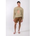 thumbnail image 5 of Brooklyn Cloth Men’s 5" Inseam Heat Seal Zip Pocket Shorts, Polyester, Toffee, X Large, 5 of 5