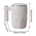 thumbnail image 3 of Self Stirring Coffee Mug Stirring Coffee Mug Rechargeable Leak Proof Coffee Travel Mug With Lid High Speed Auto Rotatable Mixing Cup Tumbler Kitchen Set Large Drinking Cup Set Stirrup Cup Set Very, 3 of 8